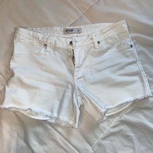 JBD Just Black Denim Cut Off Jean Shorts Frayed 28